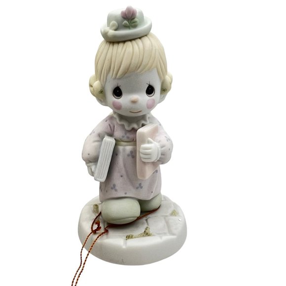 Enesco Precious Moments Happy Days Are Here Again School Figurine Collector 1987 - Picture 1 of 7